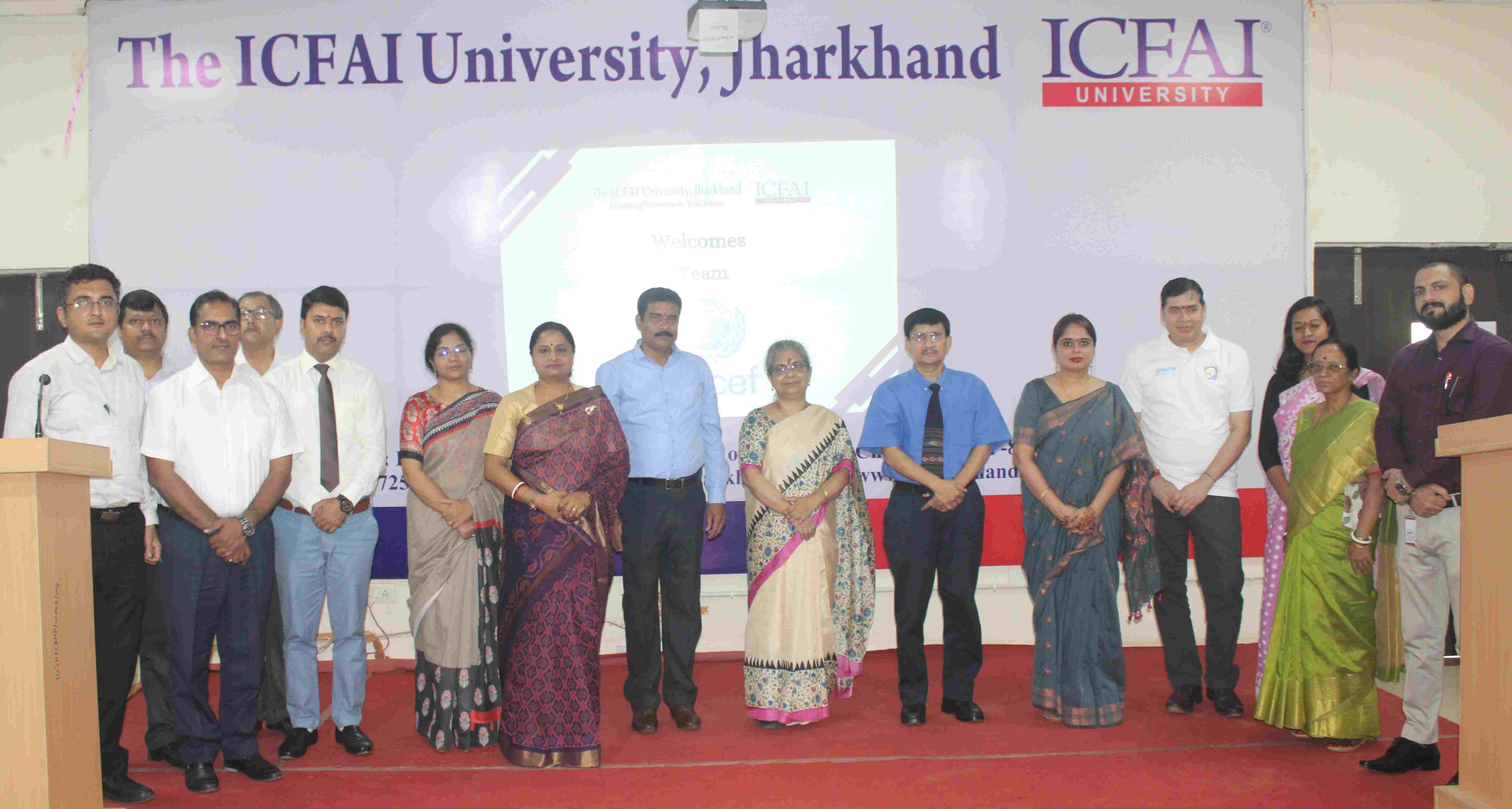 ICFAI University in association with UNICEF organized an awareness session on Youth Engagement, Child Right & Climate Change.